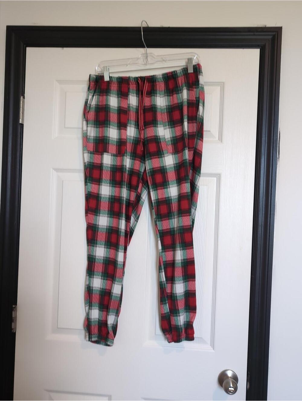 Medium joyspun plaid pajama pants